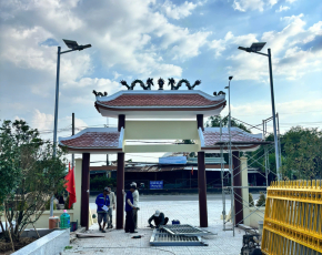 Thi Công Lắp Đặt Đèn Đường Năng Lượng Mặt Trời 