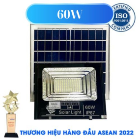 ĐÈN 60W NĂNG LƯỢNG MẶT TRỜI KUNGFU SOLAR- ĐÈN PHA NĂNG LƯỢNG MẶT TRỜI 60W