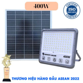 Đèn Pha chống chói Năng Lượng Mặt Trời 400W