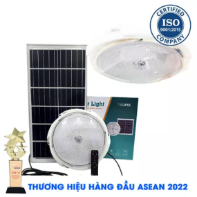 Đèn Ốp Trần Năng Lượng Mặt Trời 400W KUNGFU