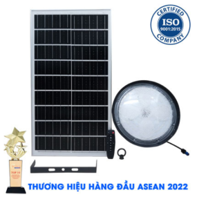 Đèn Ốp Trần 300W Năng Lượng Mặt Trời 