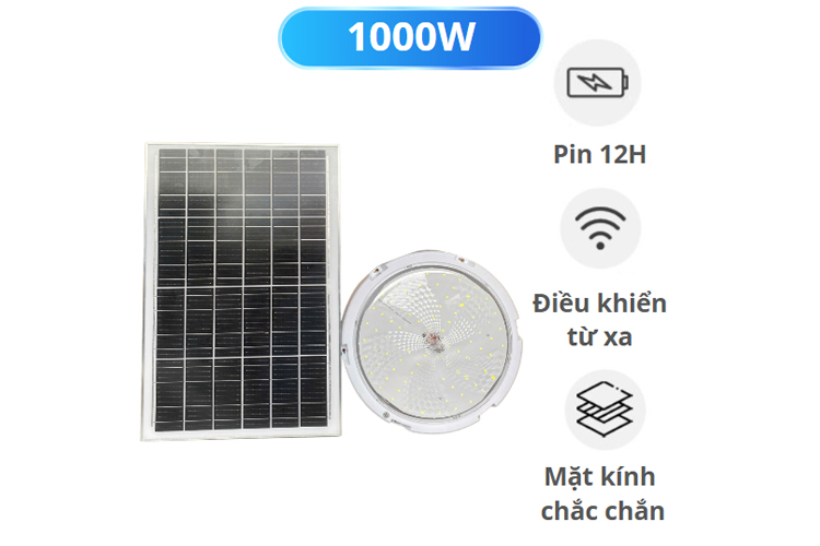 ĐÈN ỐP TRẦN NĂNG LƯỢNG MẶT TRỜI NLMT