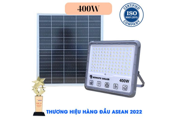 Đèn Pha chống chói Năng Lượng Mặt Trời 400W