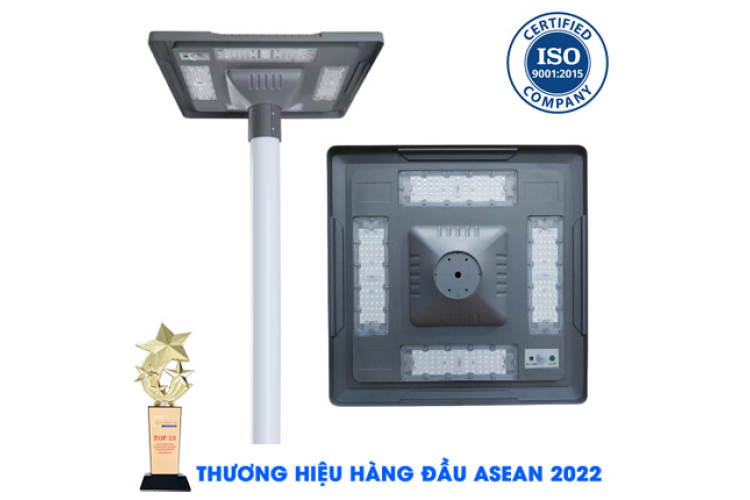 Đèn UFO 1000W năng lượng mặt trời cao cấp nhôm đúc