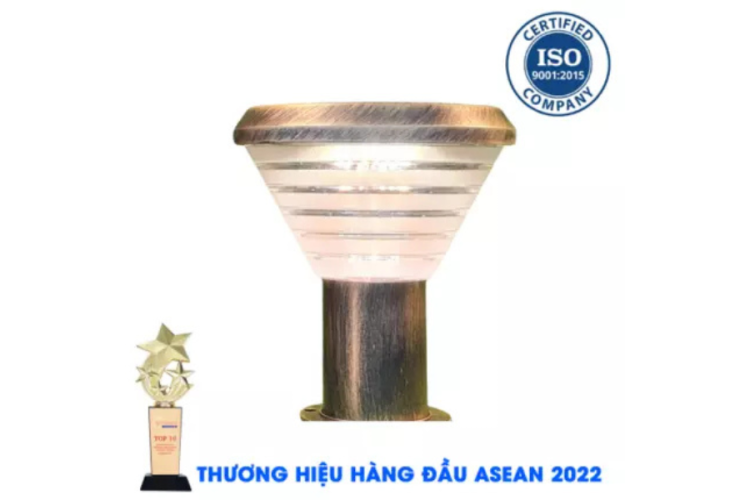 ĐÈN TRỤ TRÒN NĂNG LƯỢNG MẶT TRỜI H280Y (VÀNG )
